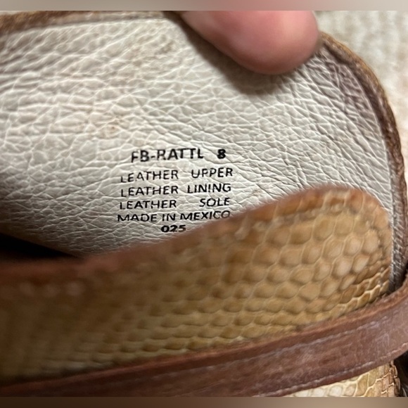 Freebird by Steven RATTLE booties, size 8 - Picture 10 of 10